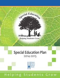 Special Education Plan 1